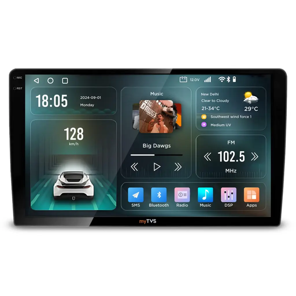 [MTAPU102BD07TS106128] myTVS AP-102 Z-SERIES Car Android - 6/128 - TS10 - CP - 10inch