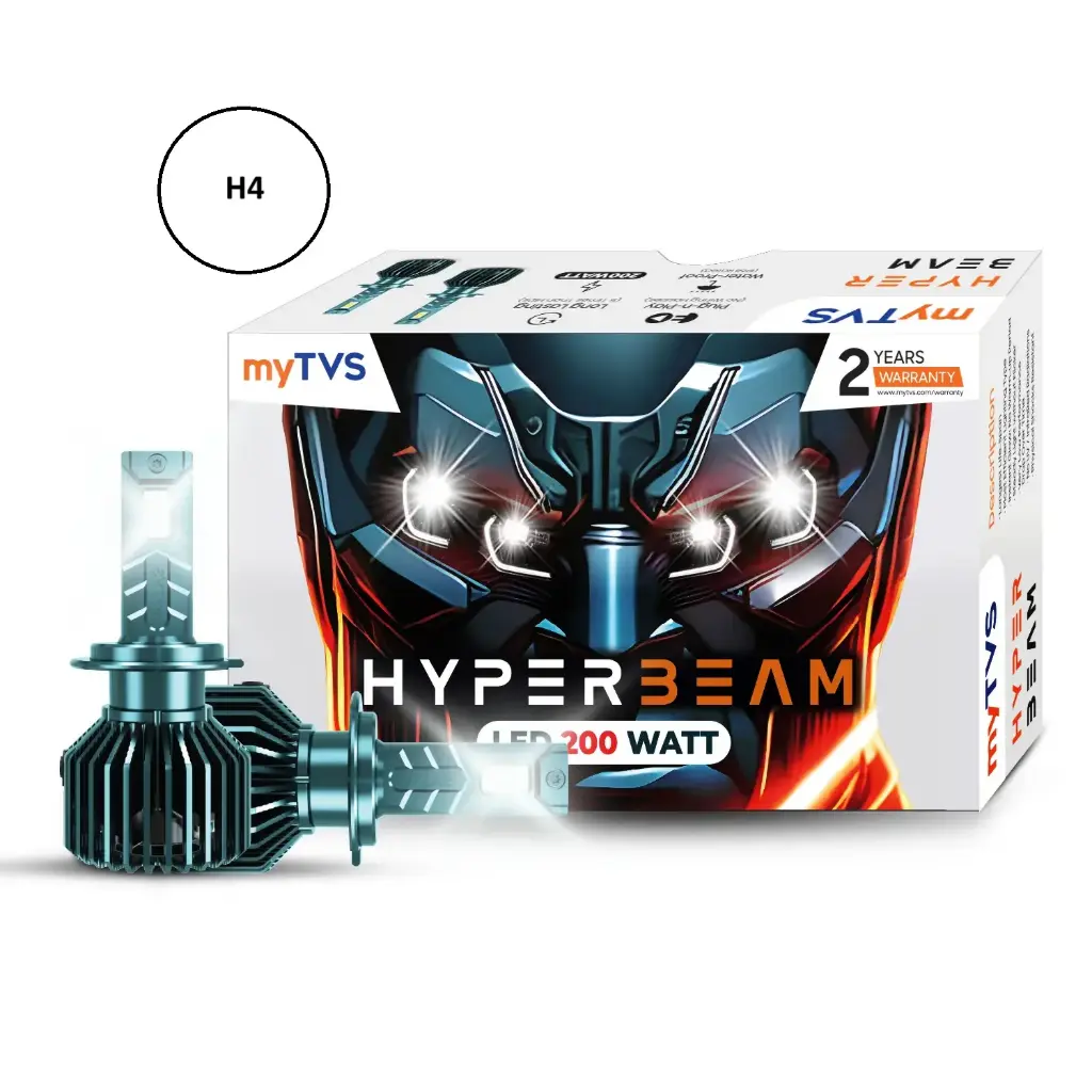 myTVS LED7 (H4) 200W Headlight Bulb